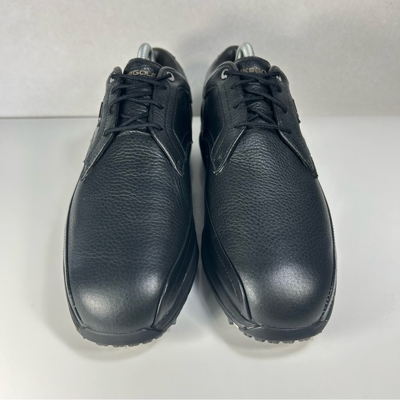 Nike Touring Premium Golf Black Leather Shoe 379221-091; Mens 9.5 Wide; Like New - Picture 9 of 16